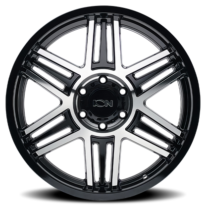 ION 147 GLOSS BLACK MACHINED | 20x10 | 6-135 | -19mm | 147-2136BM19