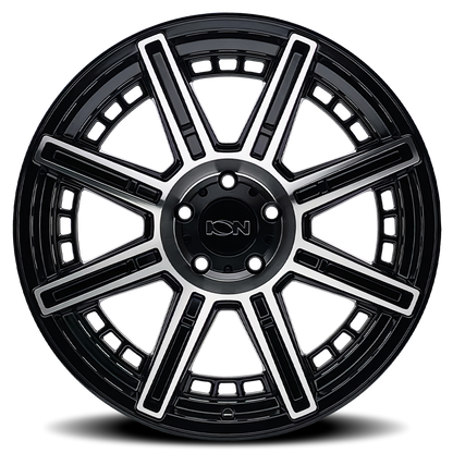 ION 149 GLOSS BLACK MACHINED | 20x10 | 8-165.1 | -24mm | 149-2181B