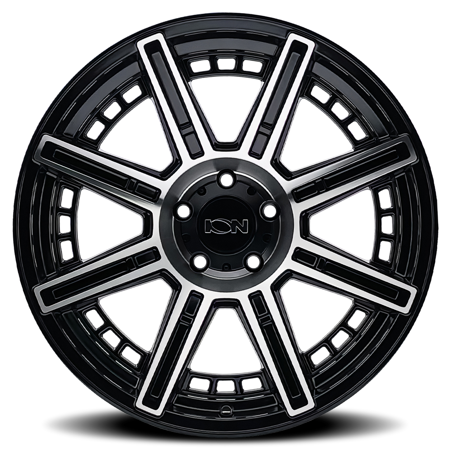 ION 149 GLOSS BLACK MACHINED | 20x10 | 8-180 | -24mm | 149-2178B