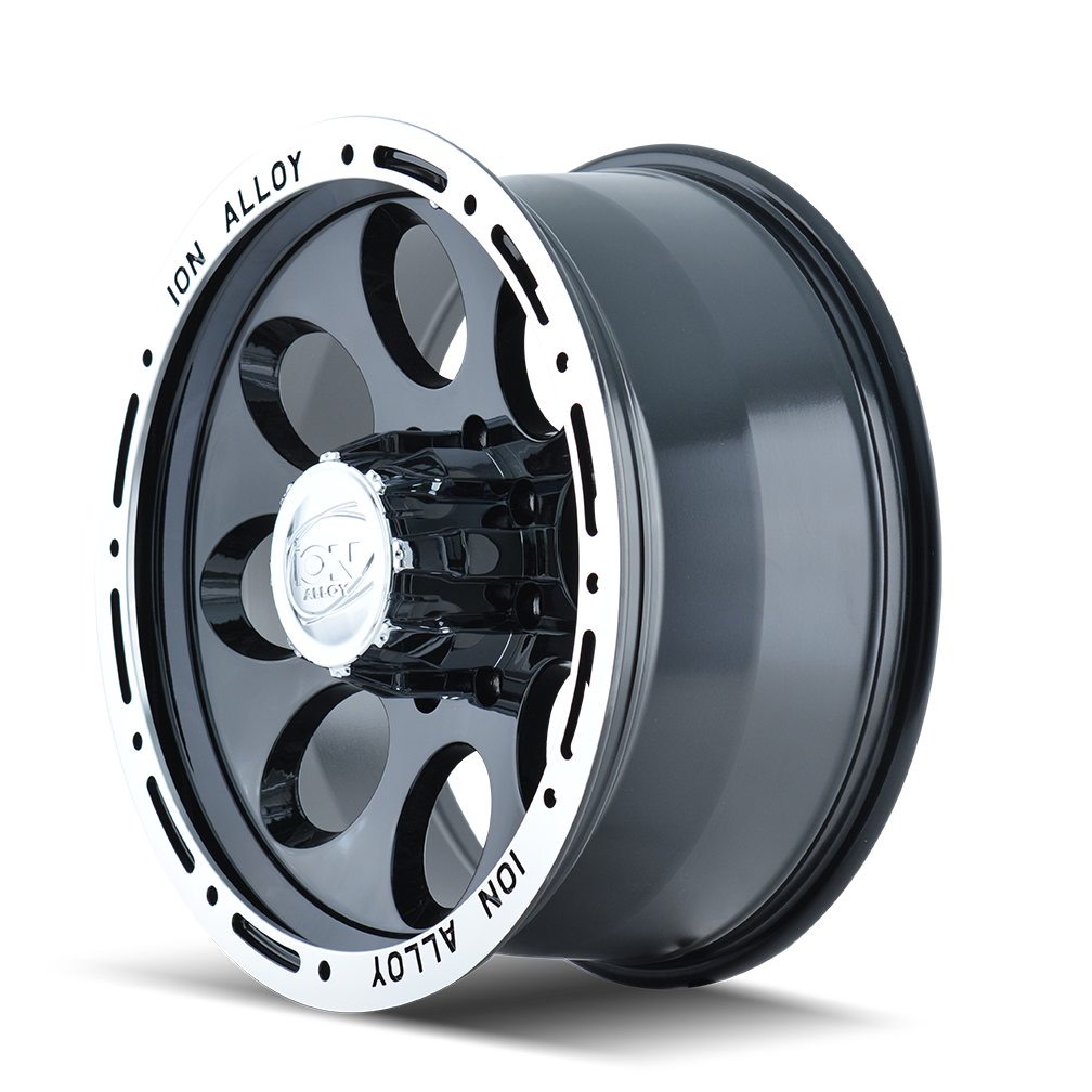 ION 174 GLOSS BLACK MACHINED | 15x10 | 5-127 | -38mm | 174-5173B