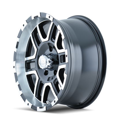 ION 179 SATIN BLACK MACHINED | 17x9 | 6-139.7 | mm | 179-7983B