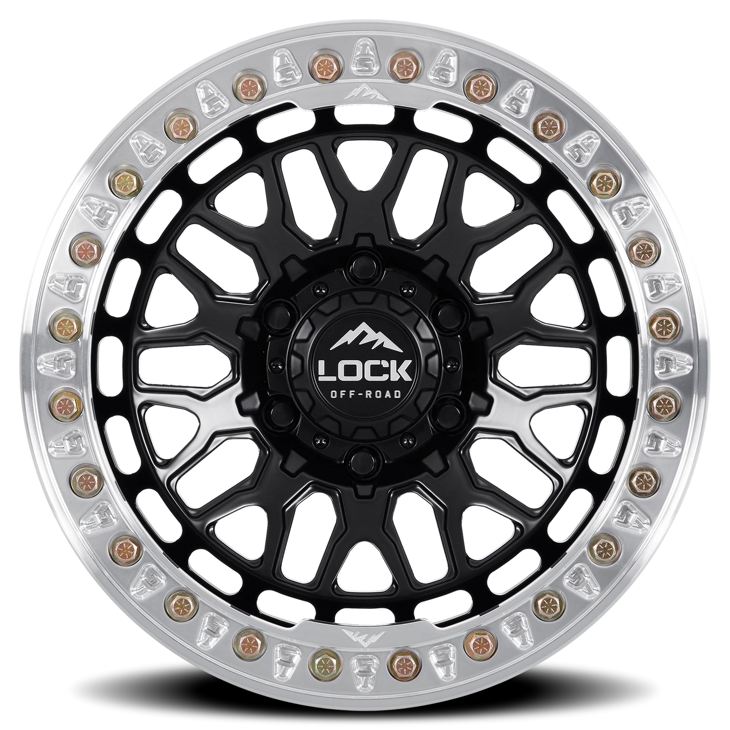 INVADER CASTING BEADLOCK | 17X9 | 5X127 | -38 | MATTE BLACK WITH MATTE BLACK RING | INVADER-7957MB38N - Image 3