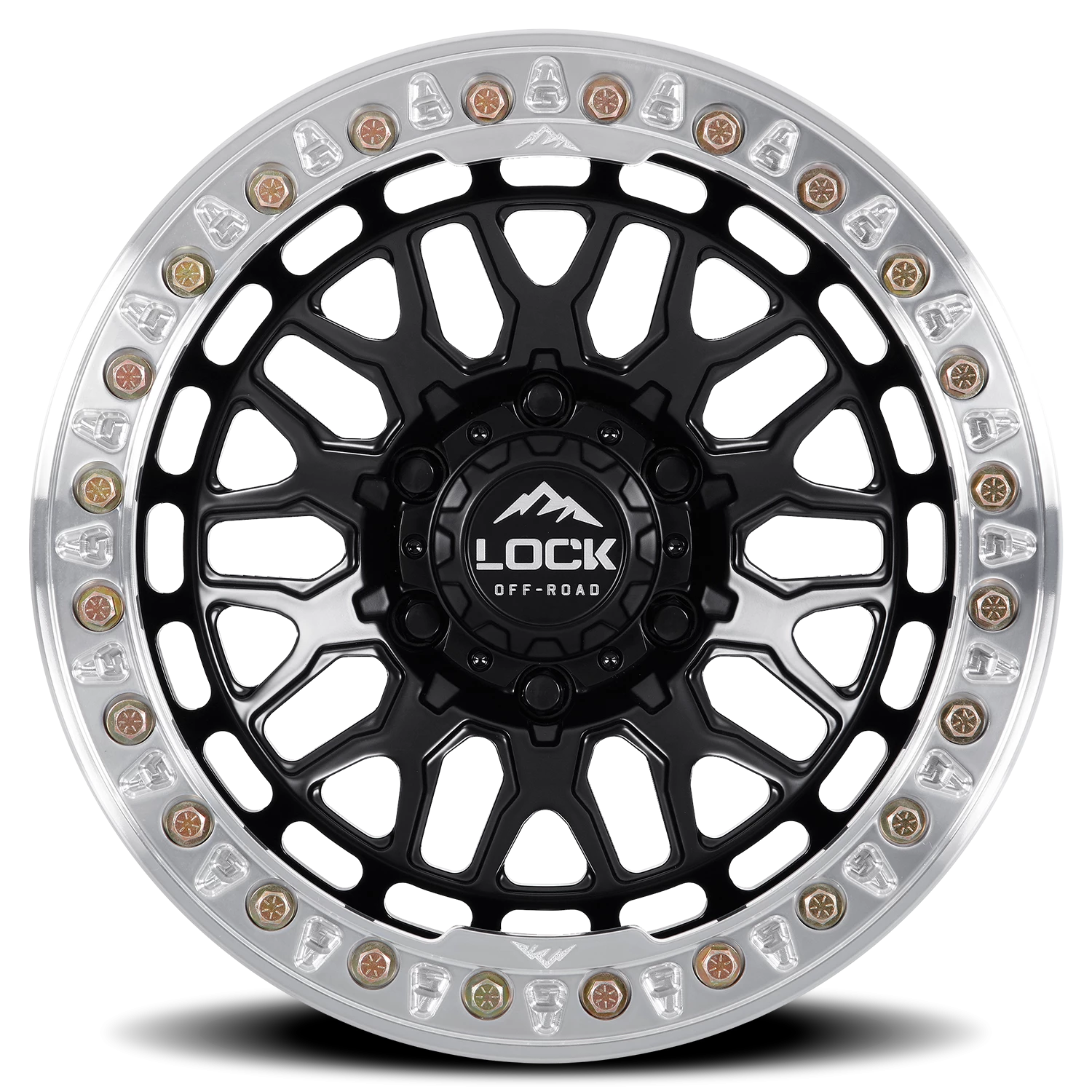INVADER CASTING BEADLOCK | 17X9 | 5X127 | -38 | MATTE BLACK WITH MATTE BLACK RING | INVADER-7957MB38N - Image 3