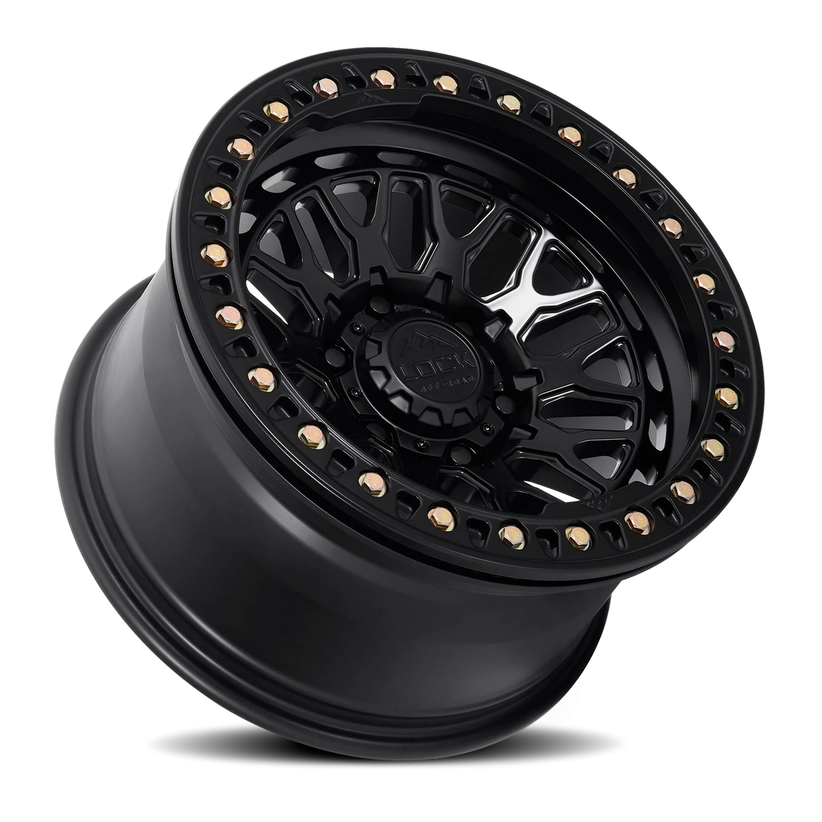 INVADER FORGED BEADLOCK | 17X9 | 5X127 | -38 | MATTE BLACK W MATTE BLACK FORGED | INVADER-7957MB38NF - Image 2