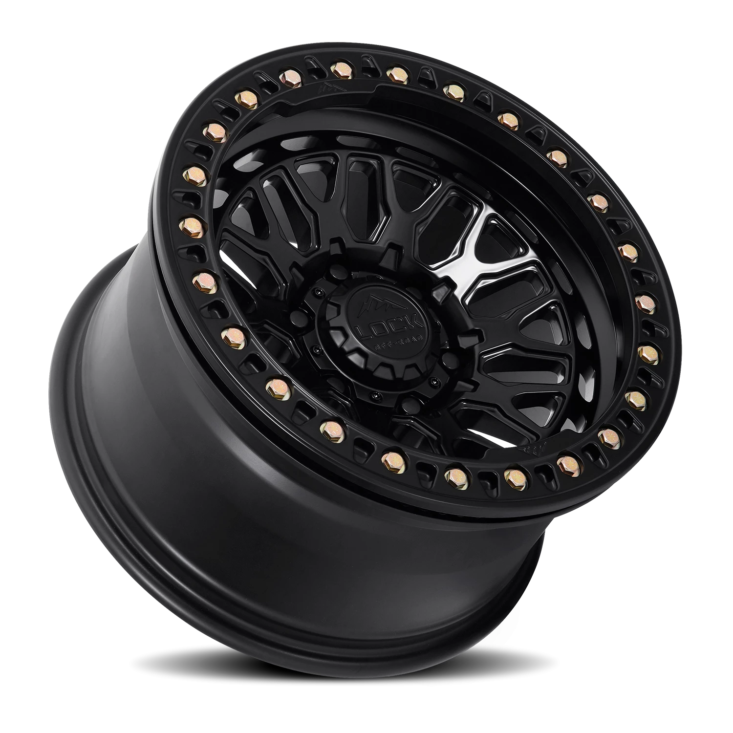 INVADER FORGED BEADLOCK | 17X9 | 5X127 | -38 | MATTE BLACK W MATTE BLACK FORGED | INVADER-7957MB38NF - Image 2