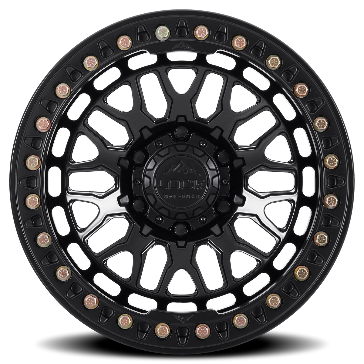 INVADER FORGED BEADLOCK | 17X9 | 5X127 | -38 | MATTE BLACK W MATTE BLACK FORGED | INVADER-7957MB38NF - Image 3