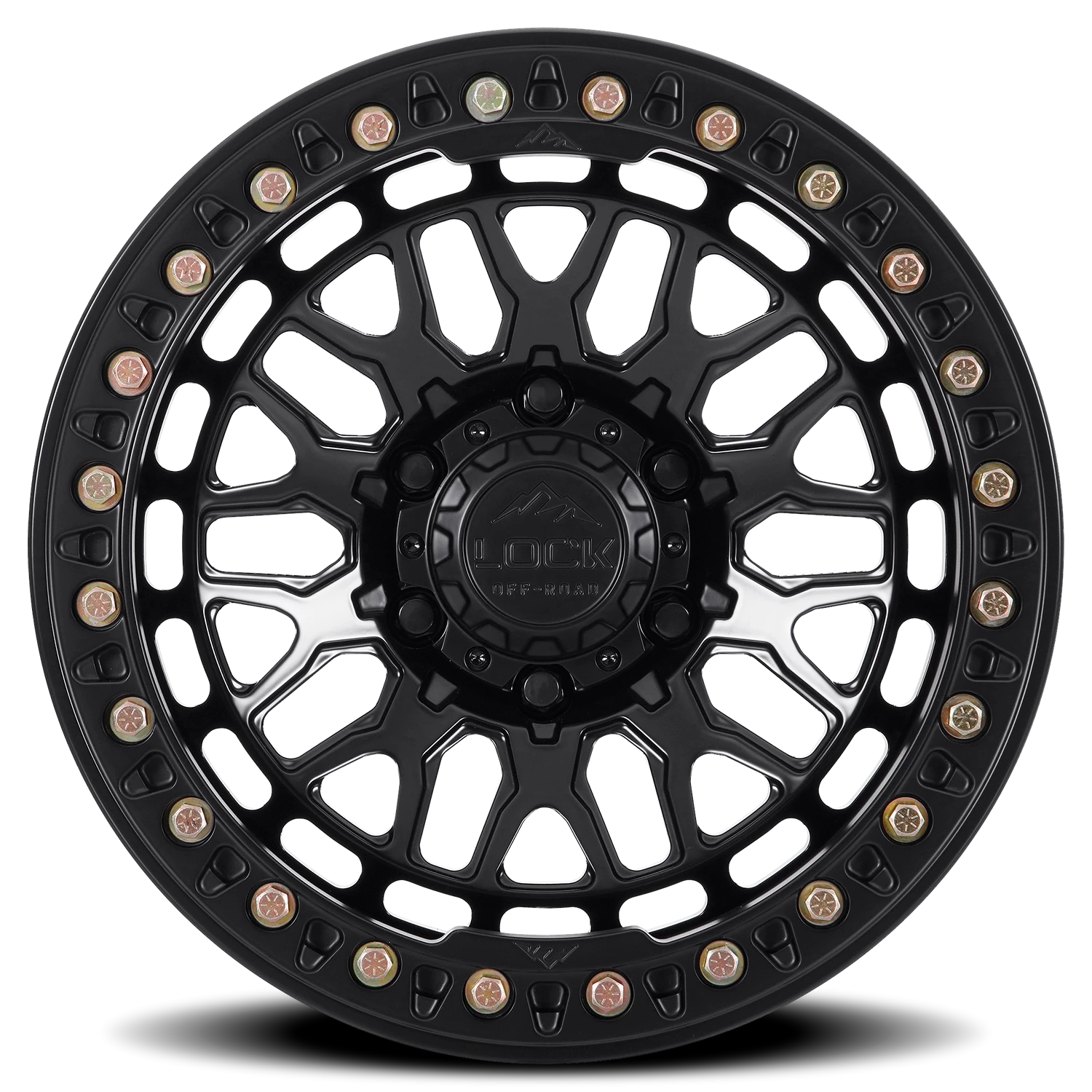 INVADER FORGED BEADLOCK | 17X9 | 5X127 | -38 | MATTE BLACK W MATTE BLACK FORGED | INVADER-7957MB38NF - Image 3