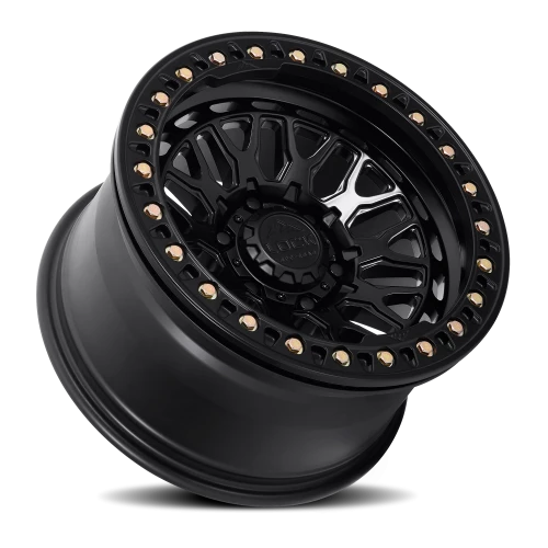 INVADER FORGED BEADLOCK | 17X9 | 6X135 | -38 | MATTE BLACK W MATTE BLACK FORGED | INVADER-7963MB38NF - Image 2