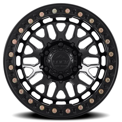 INVADER FORGED BEADLOCK | 17X9 | 6X135 | -38 | MATTE BLACK W MATTE BLACK FORGED | INVADER-7963MB38NF - Image 3