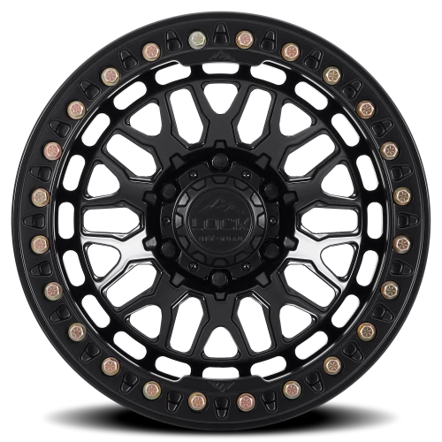 INVADER FORGED BEADLOCK | 17X9 | 8X165.1 | -38 | MATTE BLACK W MATTE BLACK FORGED | INVADER-7986MB38NF - Image 3