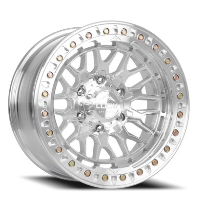 INVADER FORGED BEADLOCK | 17X9 | 5X127 | +0 | RAW MACHINE WITH MACHINE RING FORGED | INVADER-7957MCF