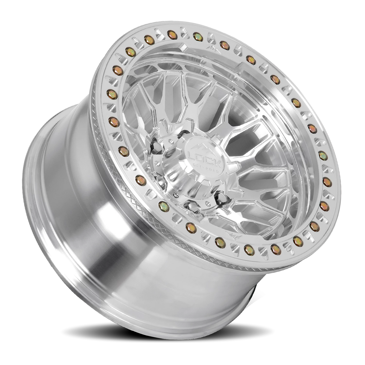 INVADER FORGED BEADLOCK | 17X9 | 5X127 | -38 | RAW MACHINE WITH MACHINE RING FORGED | INVADER-7957MC38NF - Image 2