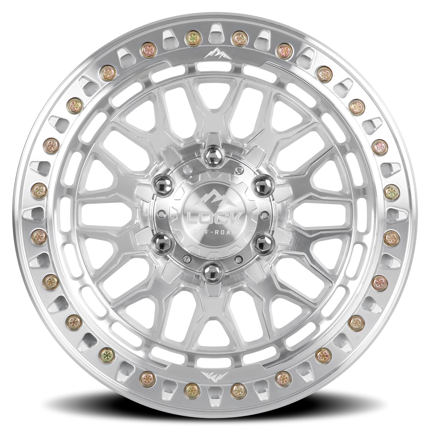 INVADER FORGED BEADLOCK | 17X9 | 5X127 | +0 | RAW MACHINE WITH MACHINE RING FORGED | INVADER-7957MCF - Image 3
