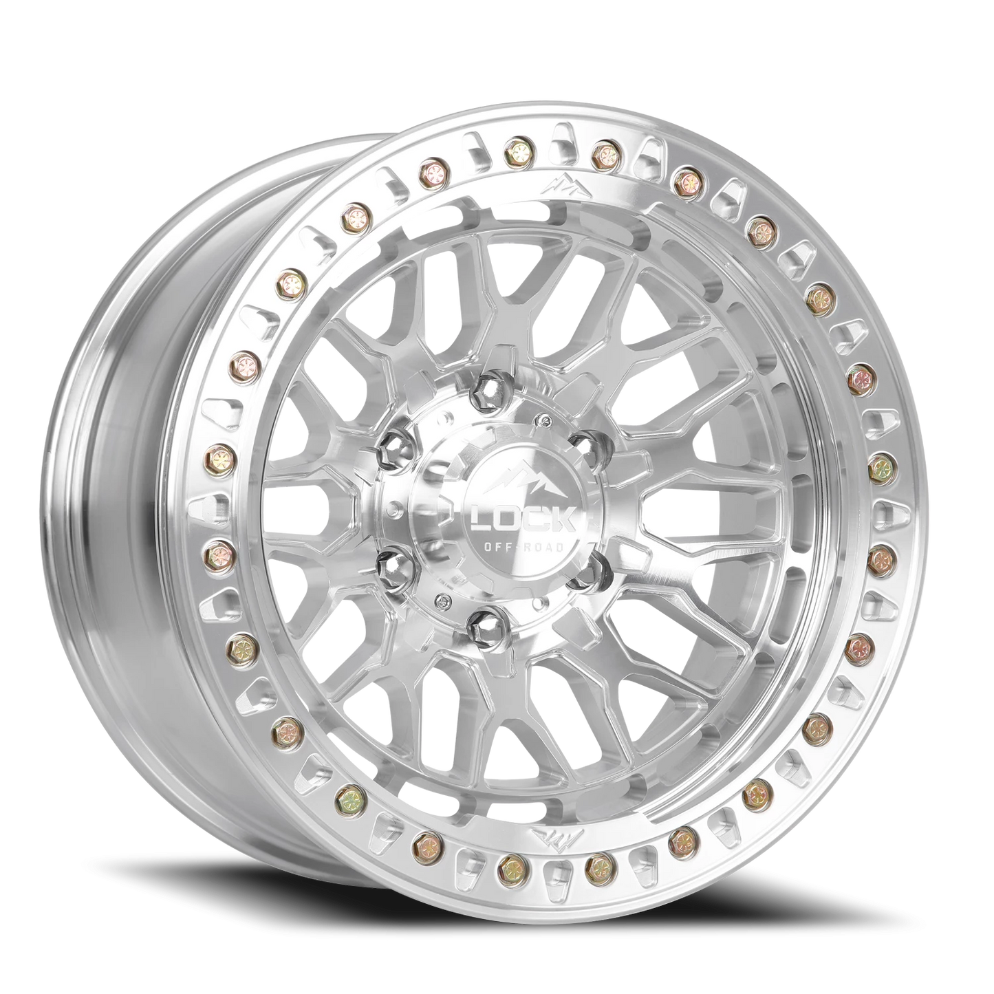 INVADER FORGED BEADLOCK | 17X9 | 6X135 | -38 | RAW MACHINE WITH MACHINE RING FORGED | INVADER-7963MC38NF