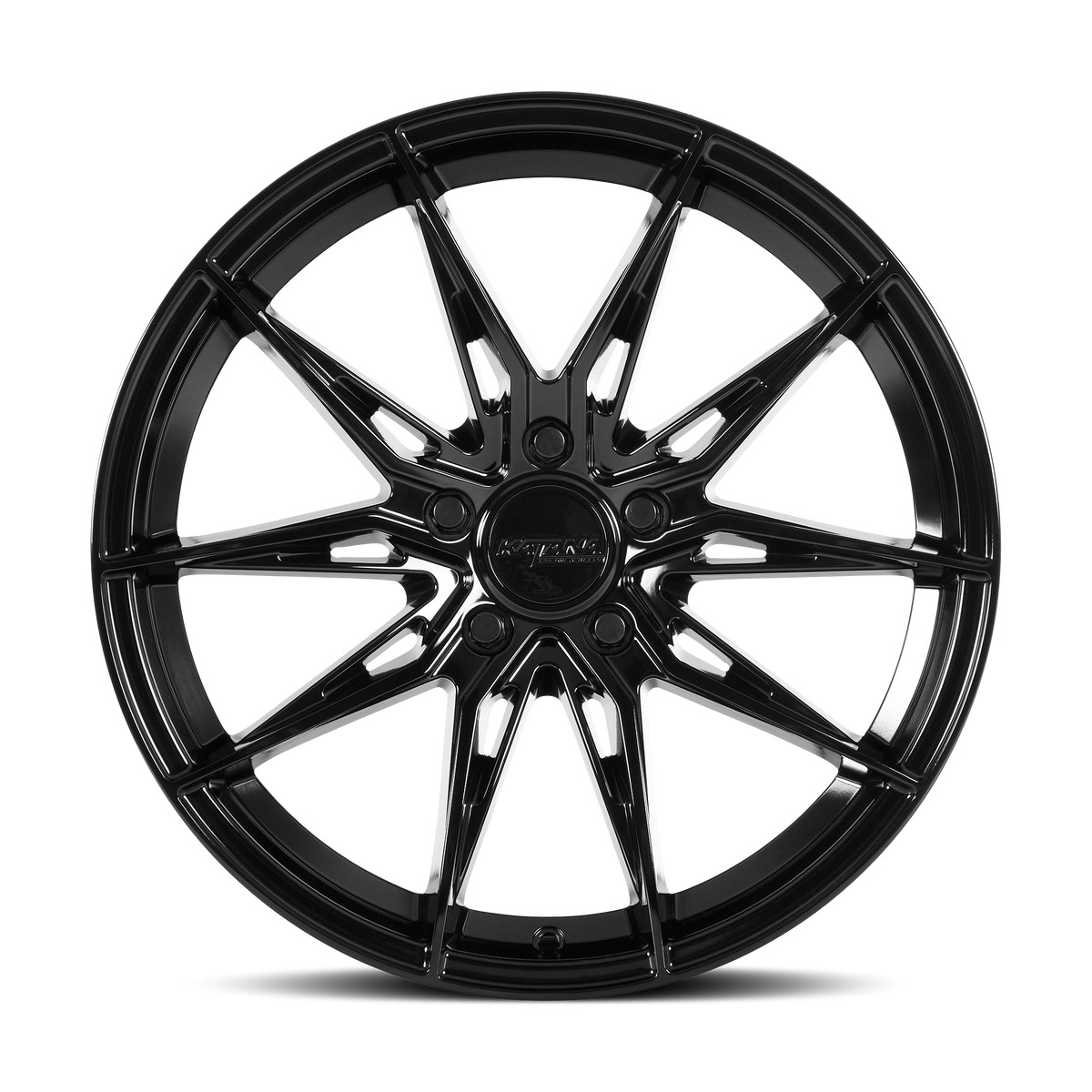 KATANA RACING KR10 Glossy Black | 20x8.5 | 5x105 | +40mm | KR10-208556GB