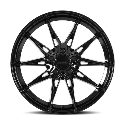 KATANA RACING KR10 Glossy Black | 20x8.5 | 5x105 | +40mm | KR10-208556GB