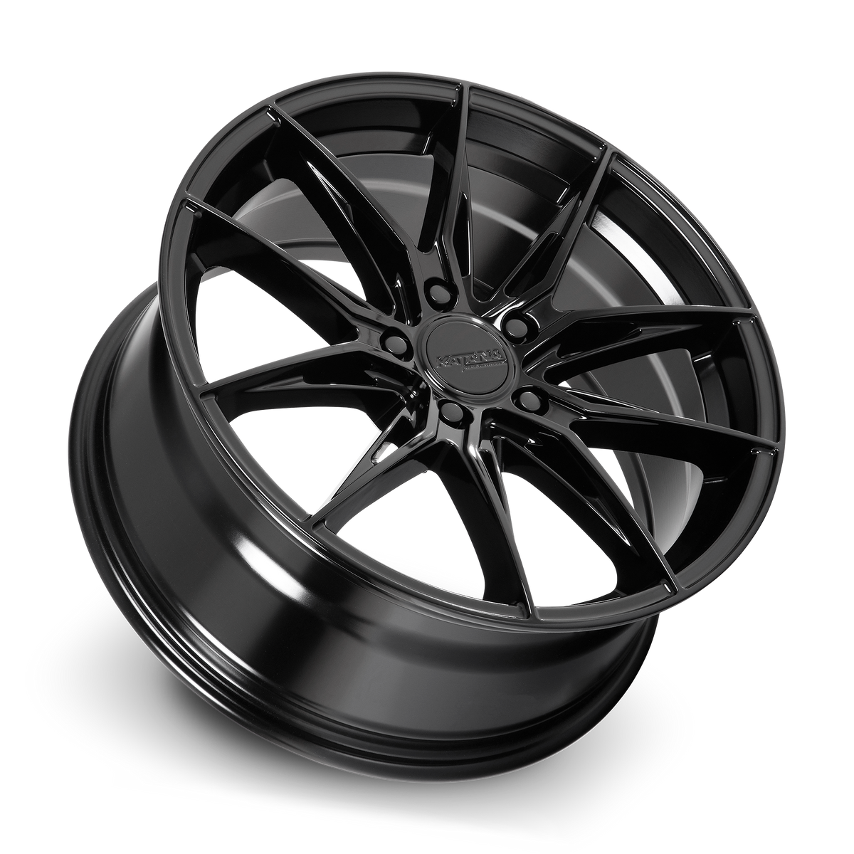 KATANA RACING KR10 Glossy Black | 18x8.0 | 5x108 | +40mm | KR10-188058GB