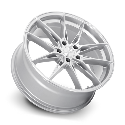 KATANA RACING KR10 Glossy Silver Machine Face | 18x8.0 | 5x105 | +40mm | KR10-188056GSF