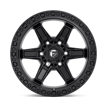 Fuel 1PC | D697 KICKER | 17.0x9.00 | 6X139.7 | 1 | MATTE BLACK