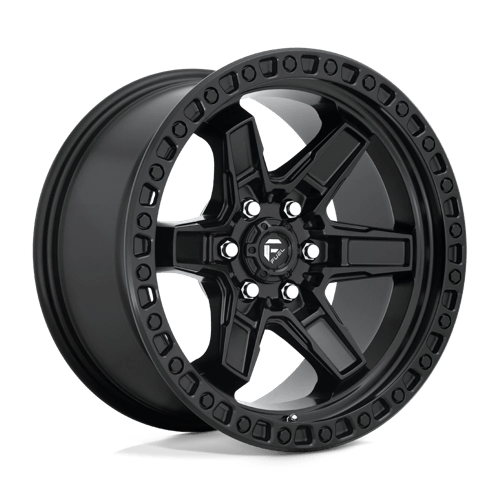 Fuel 1PC | D697 KICKER | 17.0x9.00 | 6X114.3 | 12 | MATTE BLACK