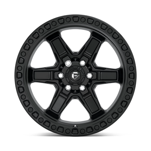 Fuel 1PC | D697 KICKER | 17.0x9.00 | 6X114.3 | 12 | MATTE BLACK