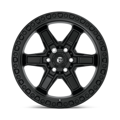 Fuel 1PC | D697 KICKER | 17.0x9.00 | 6X114.3 | 12 | MATTE BLACK