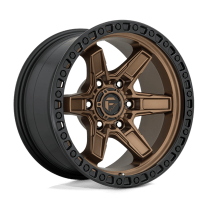 Fuel 1PC | D699 KICKER | 17.0x9.00 | 6X139.7 | 1 | MATTE BRONZE BLACK BEAD RING