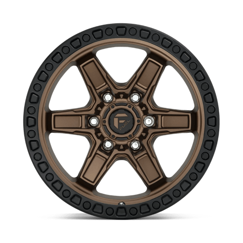 Fuel 1PC | D699 KICKER | 17.0x9.00 | 6X139.7 | 1 | MATTE BRONZE BLACK BEAD RING