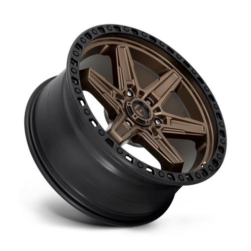 Fuel 1PC | D699 KICKER | 20.0x9.00 | 6X114.3 | 20 | MATTE BRONZE BLACK BEAD RING