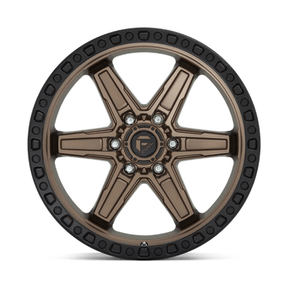 Fuel 1PC | D699 KICKER | 20.0x9.00 | 6X114.3 | 20 | MATTE BRONZE BLACK BEAD RING