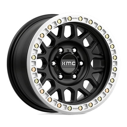 KMC | KM234 GRENADE DESERT BEADLOCK | 17.0x8.50 | 6X139.7 | 0 | SATIN BLACK