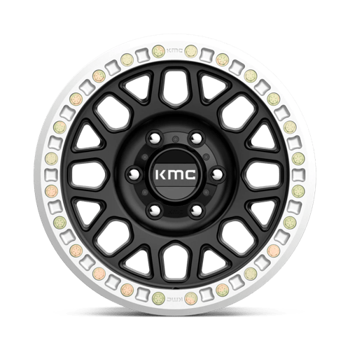 KMC | KM234 GRENADE DESERT BEADLOCK | 17.0x8.50 | 6X165.1 | 0 | SATIN BLACK