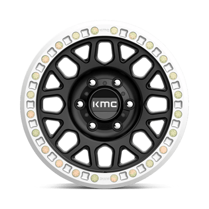 KMC | KM234 GRENADE DESERT BEADLOCK | 17.0x8.50 | 6X165.1 | 0 | SATIN BLACK