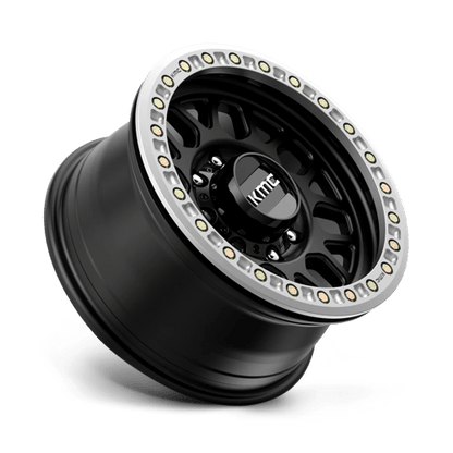 KMC | KM234 GRENADE DESERT BEADLOCK | 17.0x8.50 | 8X165.1 | 0 | SATIN BLACK