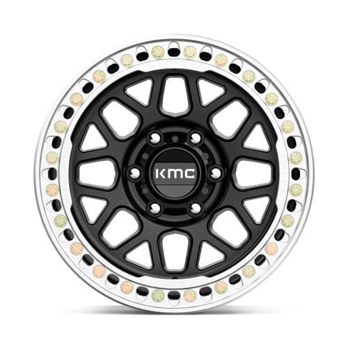 KMC | KM235 GRENADE CRAWL BEADLOCK | 17.0x9.00 | 6X139.7 | -38 | SATIN BLACK
