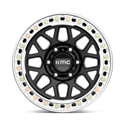 KMC | KM235 GRENADE CRAWL BEADLOCK | 17.0x9.00 | 6X139.7 | -38 | SATIN BLACK