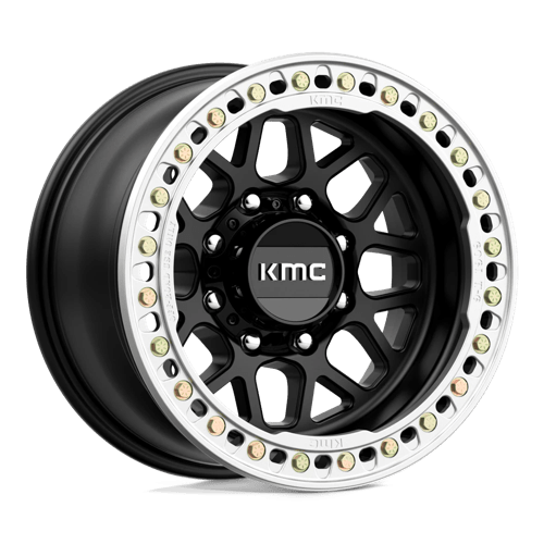 KMC | KM235 GRENADE CRAWL BEADLOCK | 17.0x9.00 | 8X165.1 | -38 | SATIN BLACK