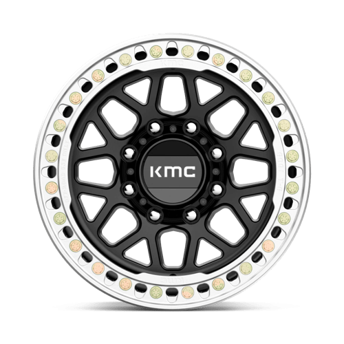 KMC | KM235 GRENADE CRAWL BEADLOCK | 17.0x9.00 | 8X165.1 | -38 | SATIN BLACK