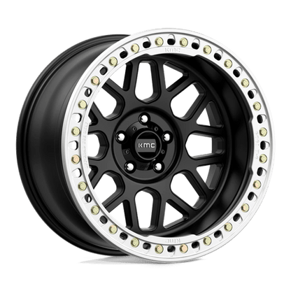 KMC | KM235 GRENADE CRAWL BEADLOCK | 20.0x10.00 | 5X127 | -48 | SATIN BLACK