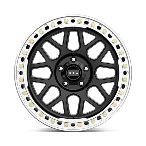 KMC | KM235 GRENADE CRAWL BEADLOCK | 20.0x10.00 | 5X127 | -48 | SATIN BLACK