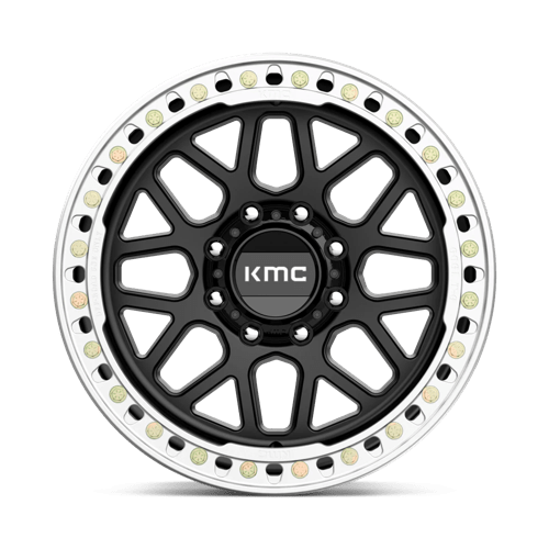 KMC | KM235 GRENADE CRAWL BEADLOCK | 20.0x10.00 | 8X165.1 | -48 | SATIN BLACK