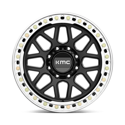 KMC | KM235 GRENADE CRAWL BEADLOCK | 20.0x10.00 | 8X165.1 | -48 | SATIN BLACK