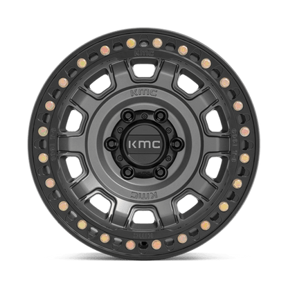 KMC | KM236 TANK BEADLOCK | 17.0x9.00 | 6X139.7 | -38 | ANTHRACITE