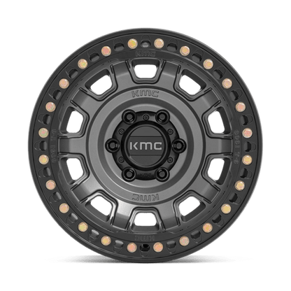 KMC | KM236 TANK BEADLOCK | 17.0x9.00 | 6X139.7 | -15 | ANTHRACITE