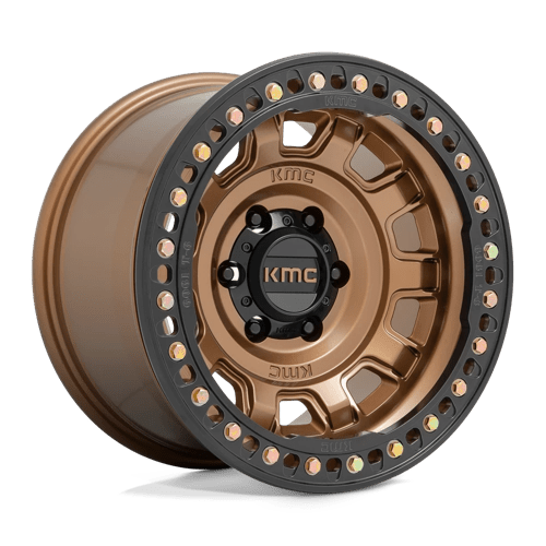 KMC | KM236 TANK BEADLOCK | 17.0x9.00 | 6X139.7 | -15 | MATTE BRONZE