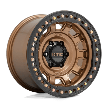 KMC | KM236 TANK BEADLOCK | 17.0x9.00 | 5X127 | -38 | MATTE BRONZE