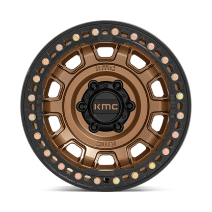 KMC | KM236 TANK BEADLOCK | 17.0x9.00 | 6X139.7 | -15 | MATTE BRONZE