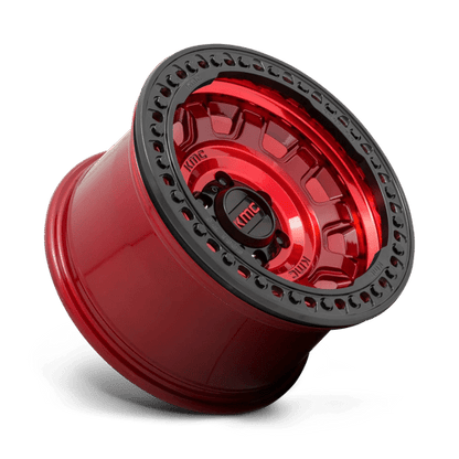 KMC | KM236 TANK BEADLOCK | 17.0x9.00 | 6X139.7 | -38 | CANDY RED