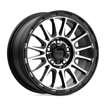 KMC | KM542 IMPACT | 16.0x7.00 | 5X110 | 30 | SATIN BLACK MACHINED