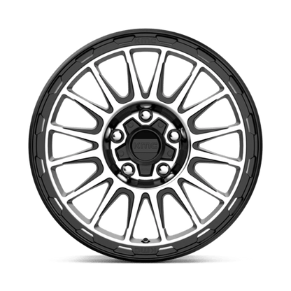 KMC | KM542 IMPACT | 16.0x7.00 | 5X114.3 | 30 | SATIN BLACK MACHINED